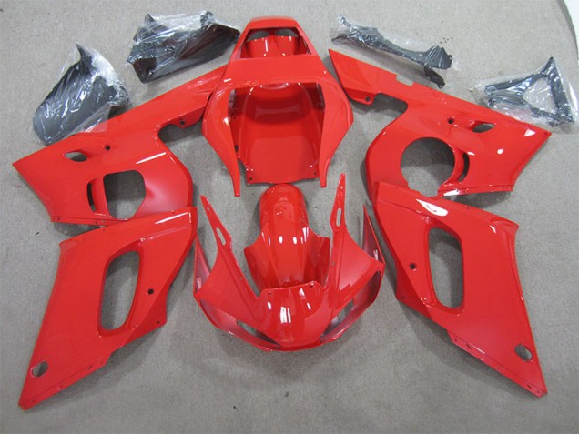 Rouge Carénages Moto Yamaha R6 1998-2002 Rouge Carénages Moto Yamaha R6 1998-2002