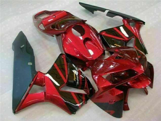 Rouge Carrosserie Moto Honda CBR 600 RR 2005-2006 Rouge Carrosserie Moto Honda CBR 600 RR 2005-2006