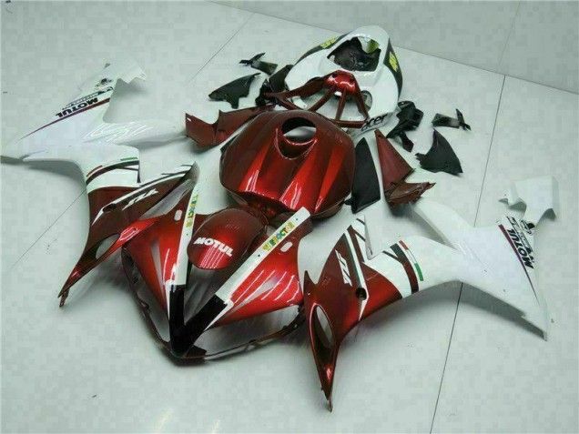 Rouge Carrosserie Moto Yamaha R1 2004-2006 Rouge Carrosserie Moto Yamaha R1 2004-2006