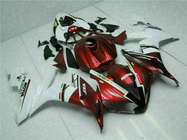Rouge Carrosserie Moto Yamaha R1 2004-2006 Rouge Carrosserie Moto Yamaha R1 2004-2006