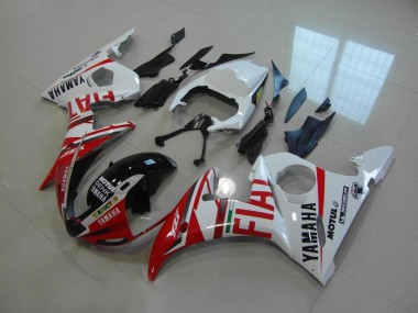 Rouge Fiat Carénage Moto Yamaha R6 2003-2005