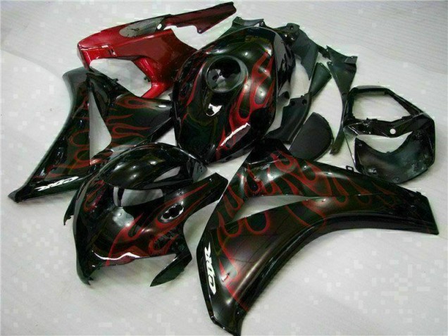 Rouge Flamme Carénage Moto Honda CBR 1000 RR 2008-2011