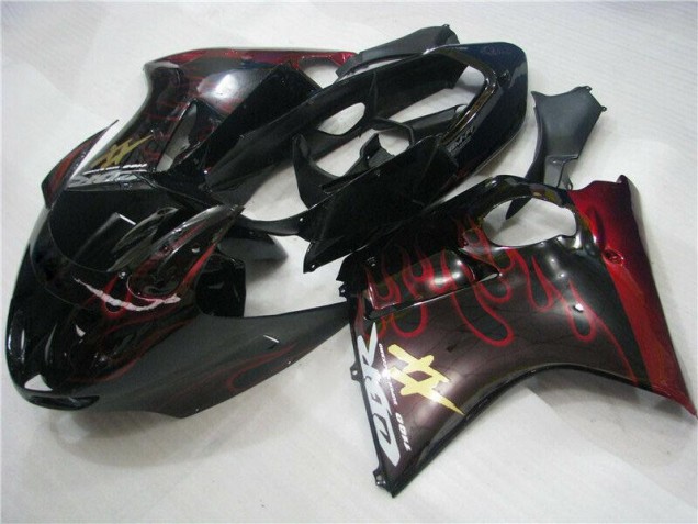 Rouge Flamme Carénage Moto Honda CBR 1100 XX 1996-2007 Rouge Flamme Carénage Moto Honda CBR 1100 XX 1996-2007
