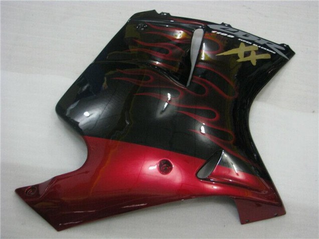 Rouge Flamme Carénage Moto Honda CBR 1100 XX 1996-2007 Rouge Flamme Carénage Moto Honda CBR 1100 XX 1996-2007