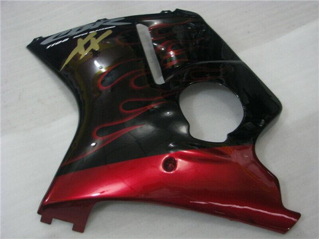 Rouge Flamme Carénage Moto Honda CBR 1100 XX 1996-2007 Rouge Flamme Carénage Moto Honda CBR 1100 XX 1996-2007