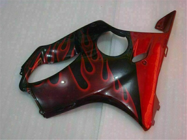 Rouge Flamme Carénage Moto Honda CBR 600 F4i 2004-2007 Rouge Flamme Carénage Moto Honda CBR 600 F4i 2004-2007