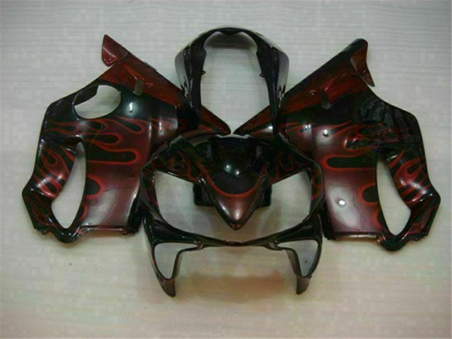 Rouge Flamme Carénage Moto Honda CBR 600 F4i 2004-2007 Rouge Flamme Carénage Moto Honda CBR 600 F4i 2004-2007