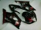 Rouge Flamme Carénage Moto Suzuki GSXR 1000 K3 2003-2004 Rouge Flamme Carénage Moto Suzuki GSXR 1000 K3 2003-2004