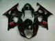 Rouge Flamme Carénage Moto Suzuki GSXR 1000 K3 2003-2004 Rouge Flamme Carénage Moto Suzuki GSXR 1000 K3 2003-2004