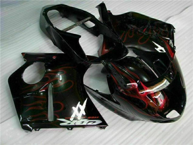 Rouge Flamme Carénages Moto Honda CBR 1100 XX 1996-2007 Rouge Flamme Carénages Moto Honda CBR 1100 XX 1996-2007