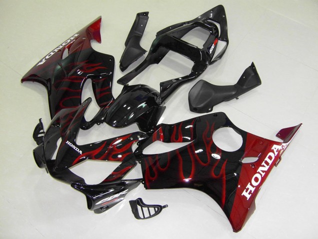 Rouge Flamme Carénages Moto Honda CBR 600 F4i 2001-2003 Rouge Flamme Carénages Moto Honda CBR 600 F4i 2001-2003