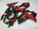 Rouge Flamme Noir Carénage Moto Suzuki GSXR 1000 K9 2009-2016 Rouge Flamme Noir Carénage Moto Suzuki GSXR 1000 K9 2009-2016