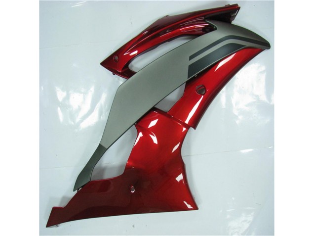 Rouge Gris Carénage Moto Yamaha R6 2008-2016 Rouge Gris Carénage Moto Yamaha R6 2008-2016