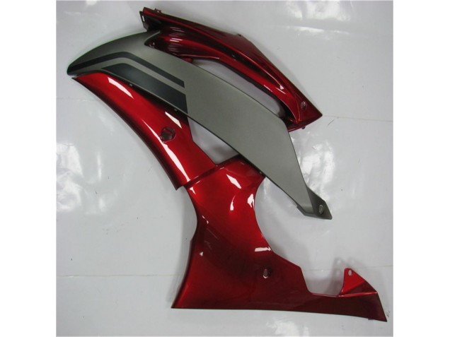 Rouge Gris Carénage Moto Yamaha R6 2008-2016 Rouge Gris Carénage Moto Yamaha R6 2008-2016