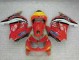 Rouge Jaune Carénage Moto Kawasaki EX250 2008-2012 Rouge Jaune Carénage Moto Kawasaki EX250 2008-2012