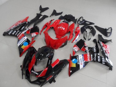 Rouge Jomo Carénage Moto Suzuki GSXR 1000 K9 2009-2016