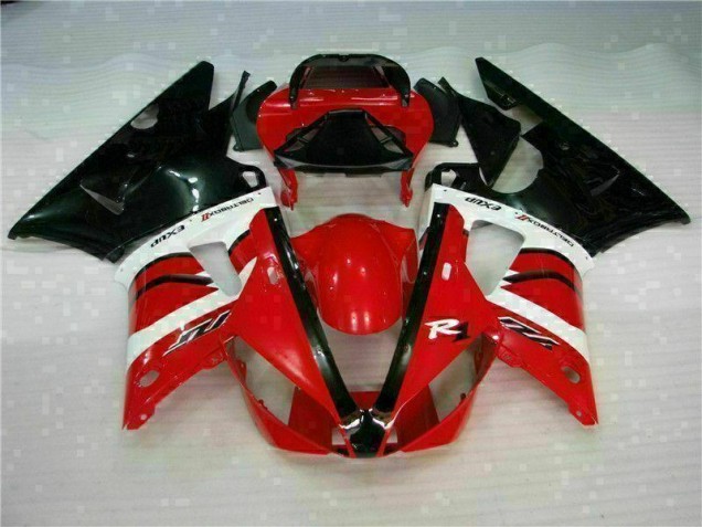 Rouge Kit Carénages Motos Complet Yamaha R1 2000-2001 Rouge Kit Carénages Motos Complet Yamaha R1 2000-2001