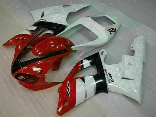 Rouge Kit Carénages Motos Yamaha R1 2000-2001 Rouge Kit Carénages Motos Yamaha R1 2000-2001