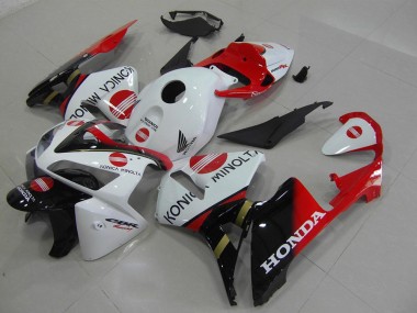 Rouge Konica Carénage Moto Honda CBR 600 RR 2005-2006