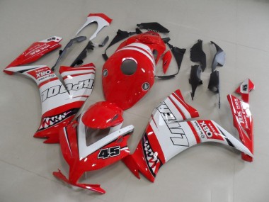 Rouge Liverpool 45 Carénage Moto Honda CBR 1000 RR 2012-2016