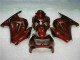 Rouge Ninja Carénage Moto Kawasaki EX250 2008-2012 Rouge Ninja Carénage Moto Kawasaki EX250 2008-2012