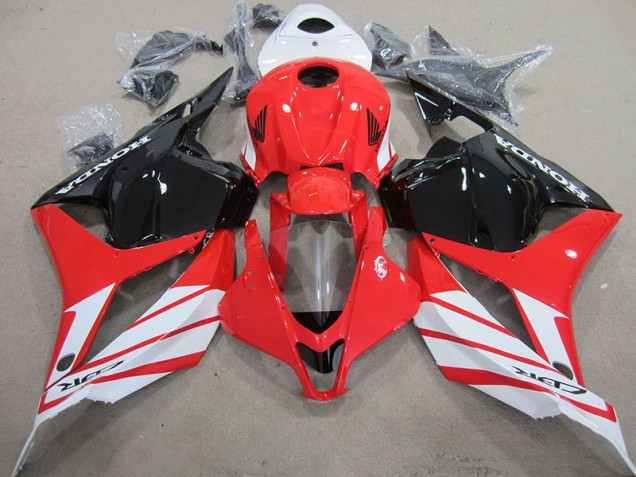 Rouge Noir Blanc Carénage Moto Honda CBR 600 RR 2009-2012 Rouge Noir Blanc Carénage Moto Honda CBR 600 RR 2009-2012