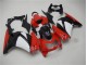 Rouge Noir Blanc Carénage Moto Kawasaki EX250 2008-2012 Rouge Noir Blanc Carénage Moto Kawasaki EX250 2008-2012