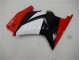 Rouge Noir Blanc Carénage Moto Kawasaki EX250 2008-2012 Rouge Noir Blanc Carénage Moto Kawasaki EX250 2008-2012