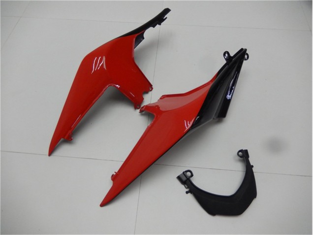 Rouge Noir Blanc Carénage Moto Kawasaki EX250 2008-2012 Rouge Noir Blanc Carénage Moto Kawasaki EX250 2008-2012