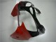 Rouge Noir Blanc Carénage Moto Kawasaki ZX6R 2000-2002 Rouge Noir Blanc Carénage Moto Kawasaki ZX6R 2000-2002