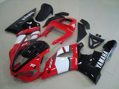 Rouge Noir Blanc Carénage Moto Yamaha R1 2000-2001
