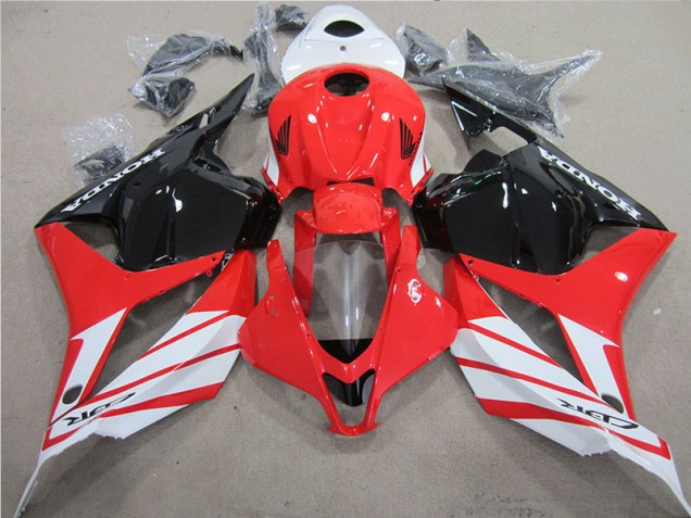 Rouge Noir Blanc Carénages Moto Honda CBR 600 RR 2009-2012