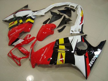 Rouge Noir Blanc Jaune Carénage Moto Honda CBR 600 F3 1995-1998