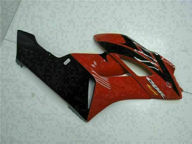 Rouge Noir Carénage Moto Honda CBR 1000 RR 2004-2005 Rouge Noir Carénage Moto Honda CBR 1000 RR 2004-2005