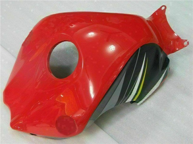 Rouge Noir Carénage Moto Honda CBR 1000 RR 2008-2011 Rouge Noir Carénage Moto Honda CBR 1000 RR 2008-2011