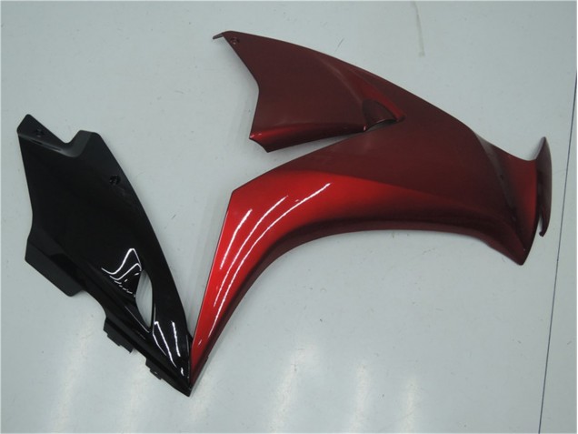 Rouge Noir Carénage Moto Honda CBR 1000 RR 2012-2016 Rouge Noir Carénage Moto Honda CBR 1000 RR 2012-2016