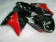 Rouge Noir Carénage Moto Honda CBR 1100 XX 1996-2007 Rouge Noir Carénage Moto Honda CBR 1100 XX 1996-2007