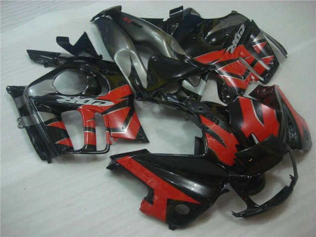 Rouge Noir Carénage Moto Honda CBR 600 F3 1995-1998 Rouge Noir Carénage Moto Honda CBR 600 F3 1995-1998