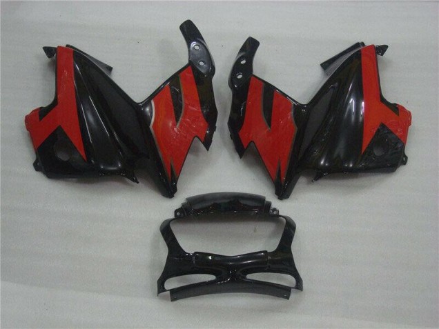 Rouge Noir Carénage Moto Honda CBR 600 F3 1995-1998 Rouge Noir Carénage Moto Honda CBR 600 F3 1995-1998