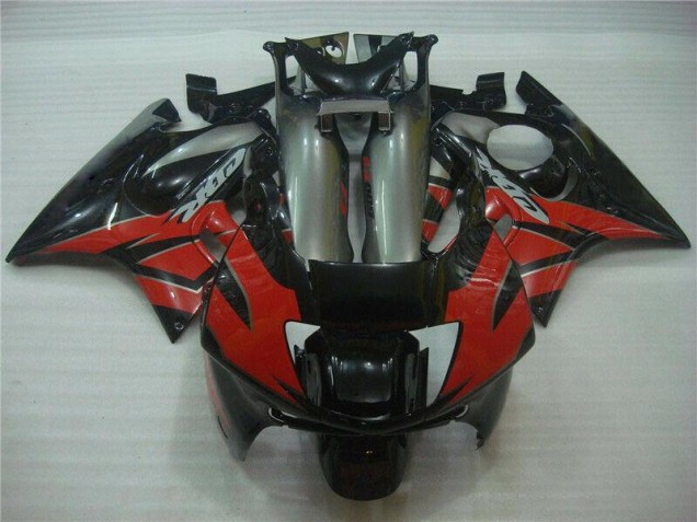 Rouge Noir Carénage Moto Honda CBR 600 F3 1995-1998 Rouge Noir Carénage Moto Honda CBR 600 F3 1995-1998
