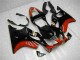Rouge Noir Carénage Moto Honda CBR 600 F4i 2001-2003 Rouge Noir Carénage Moto Honda CBR 600 F4i 2001-2003