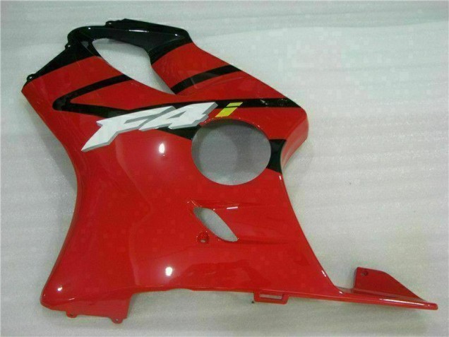Rouge Noir Carénage Moto Honda CBR 600 F4i 2004-2007 Rouge Noir Carénage Moto Honda CBR 600 F4i 2004-2007