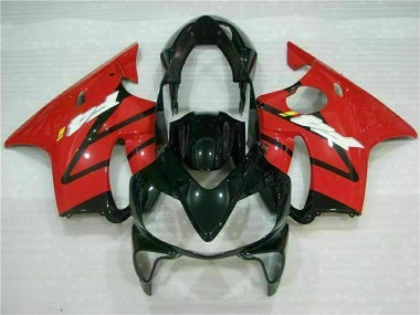 Rouge Noir Carénage Moto Honda CBR 600 F4i 2004-2007