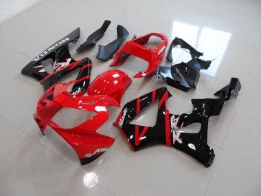Rouge Noir Carénage Moto Honda CBR 900 RR 929 2000-2001