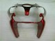 Rouge Noir Carénage Moto Kawasaki ZX6R 2000-2002 Rouge Noir Carénage Moto Kawasaki ZX6R 2000-2002
