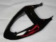 Rouge Noir Carénage Moto Kawasaki ZX6R 2005-2006 Rouge Noir Carénage Moto Kawasaki ZX6R 2005-2006
