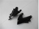 Rouge Noir Carénage Moto Kawasaki ZX6R 2009-2012 Rouge Noir Carénage Moto Kawasaki ZX6R 2009-2012