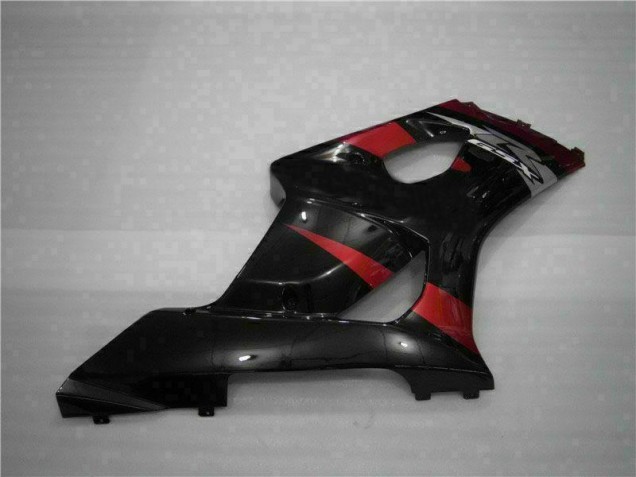 Rouge Noir Carénage Moto Suzuki GSXR 1000 K3 2003-2004 Rouge Noir Carénage Moto Suzuki GSXR 1000 K3 2003-2004