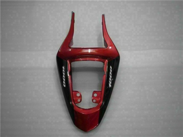 Rouge Noir Carénage Moto Suzuki GSXR 1000 K3 2003-2004 Rouge Noir Carénage Moto Suzuki GSXR 1000 K3 2003-2004