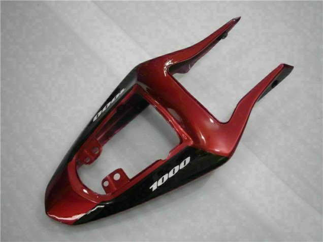 Rouge Noir Carénage Moto Suzuki GSXR 1000 K3 2003-2004 Rouge Noir Carénage Moto Suzuki GSXR 1000 K3 2003-2004
